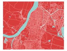 Charger l'image dans la galerie, Affiche cartographique de Kolkata - Style Classique