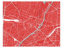Load image into Gallery viewer, Munich Map Print - Any Color You Like