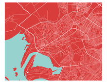 Charger l'image dans la galerie, Affiche cartographique de Karachi - Style Classique