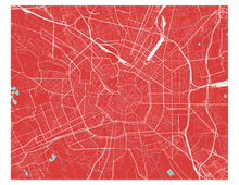 Charger l'image dans la galerie, Affiche cartographique de Milan - Style Classique