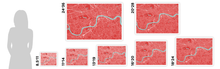 Load image into Gallery viewer, London Map Print - Choose your color