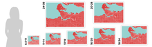 Load image into Gallery viewer, Vancouver Map Print - Any Color You Like