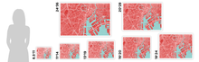 Load image into Gallery viewer, Tokyo Map Print - Choose your color