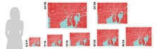 Load image into Gallery viewer, Tampa Map Print - Choose your color