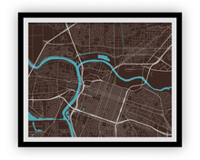 Load image into Gallery viewer, Sacramento Map Print - Choose your color