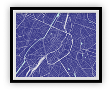 Charger l'image dans la galerie, Brussels Map Print - Any Color You Like