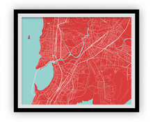 Load image into Gallery viewer, Mumbai Map Print - Choose your color