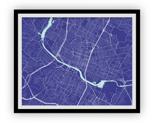 Charger l'image dans la galerie, Austin Map Print - Choose your color