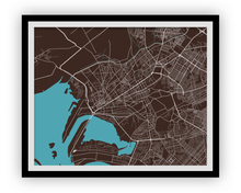 Charger l'image dans la galerie, Karachi Map Print - Choose your color