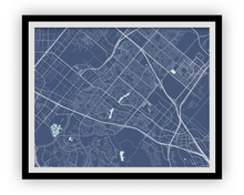 Load image into Gallery viewer, Irvine Map Print - Choose your color