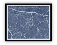 Load image into Gallery viewer, Sao Paulo Map Print - Choose your color