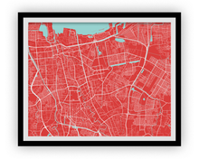 Charger l'image dans la galerie, Jakarta Map Print - Choose your color