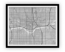 Charger l'image dans la galerie, Oklahoma City Map Print - Choose your color