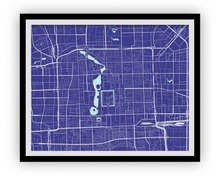 Charger l'image dans la galerie, Beijing Map Print - Choose your color