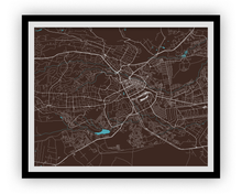 Charger l'image dans la galerie, Nairobi Map Print - Choose your color