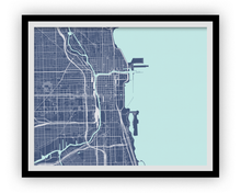 Charger l'image dans la galerie, Chicago Map Print - Choose your color