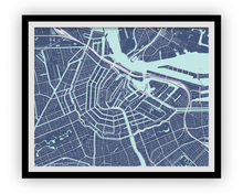 Charger l'image dans la galerie, Amsterdam Map Print - Choose your color