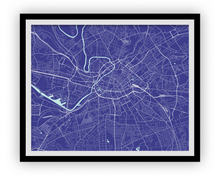 Load image into Gallery viewer, Manchester Map Print - Choose your color