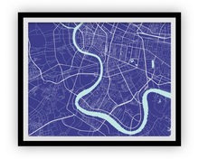 Charger l'image dans la galerie, Bangkok Map Print - Choose your color