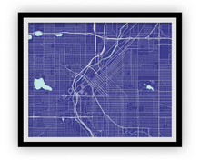 Charger l'image dans la galerie, Denver Map Print - Choose your color