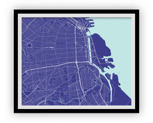 Load image into Gallery viewer, Buenos Aires Map Print - Choose your color