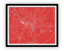 Load image into Gallery viewer, York Map Print - Choose your color