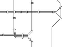 Charger l'image dans la galerie, Carte de métro de Bruxelles