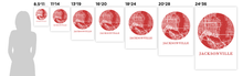 Load image into Gallery viewer, Jacksonville Map Print - City Map Poster