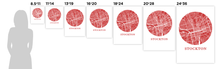 Load image into Gallery viewer, Stockton Map Print - City Map Poster