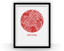 Charger l'image dans la galerie, Irvine Map Print - City Map Poster