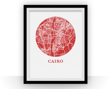 Charger l'image dans la galerie, Cairo Map Print - City Map Poster