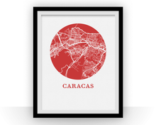Charger l'image dans la galerie, Caracas Map Print - City Map Poster