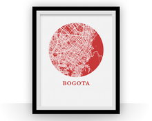 Charger l'image dans la galerie, Bogota Map Print - City Map Poster