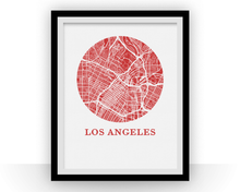 Charger l'image dans la galerie, Los Angeles Map Print - City Map Poster