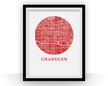 Charger l'image dans la galerie, Chandler Map Print - City Map Poster