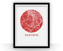 Charger l'image dans la galerie, Bangkok Map Print - City Map Poster
