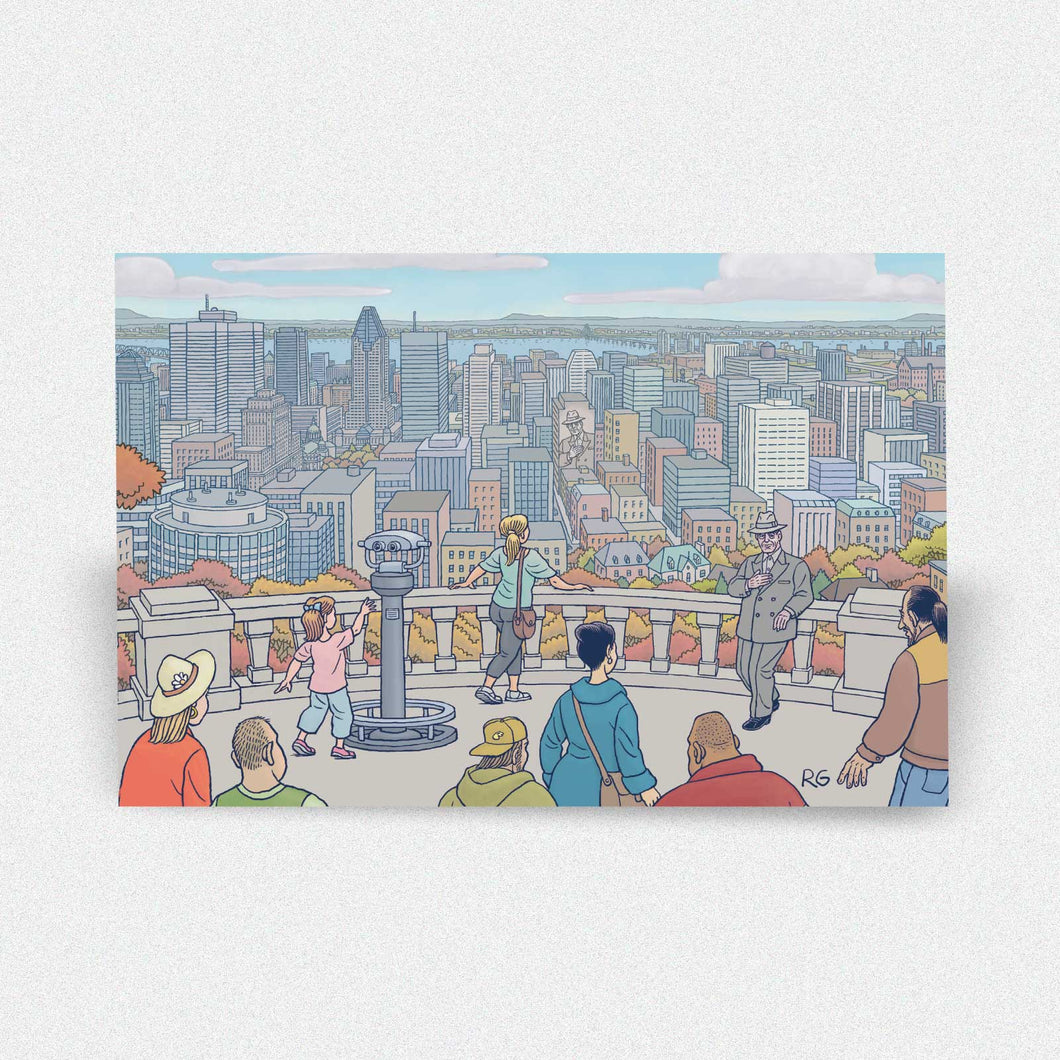 Carte postale - Belvédère Kondiaronk