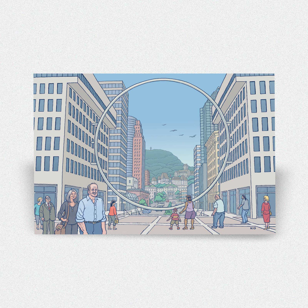 Carte postale - L'Anneau Ville-Marie