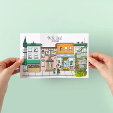 Charger l&#39;image dans la galerie, Carte de souhait à déplier - Mile End Montréal
