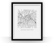 Charger l&#39;image dans la galerie, Manchester Map Print
