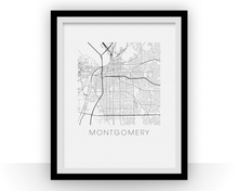 Charger l&#39;image dans la galerie, Montgomery Map Print
