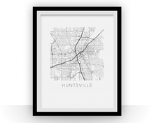 Charger l&#39;image dans la galerie, Huntsville Map Print
