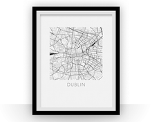 Charger l&#39;image dans la galerie, Dublin Map Print
