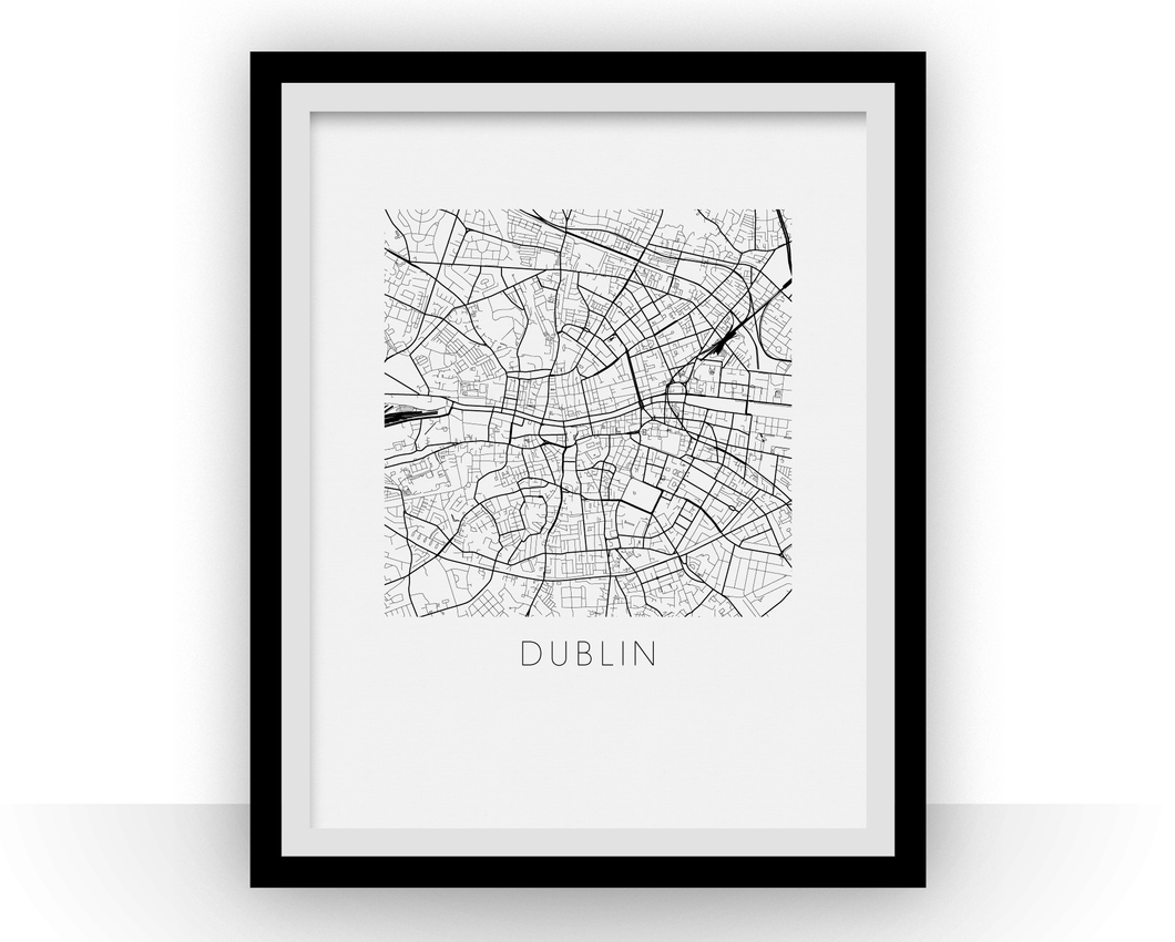 Dublin Map Print