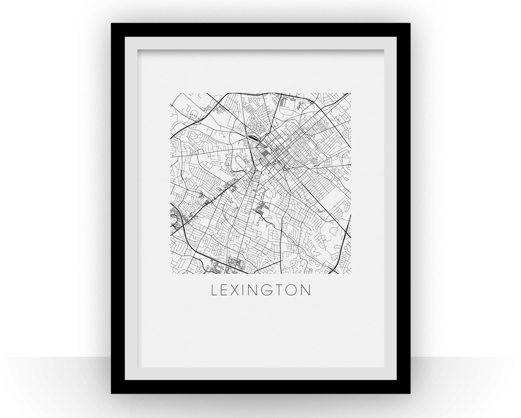 Lexington Map Print