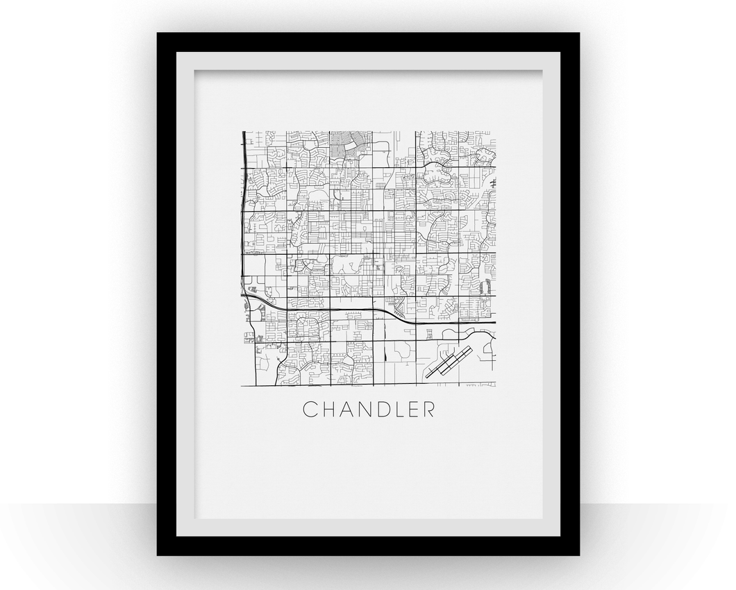 Chandler Map Print