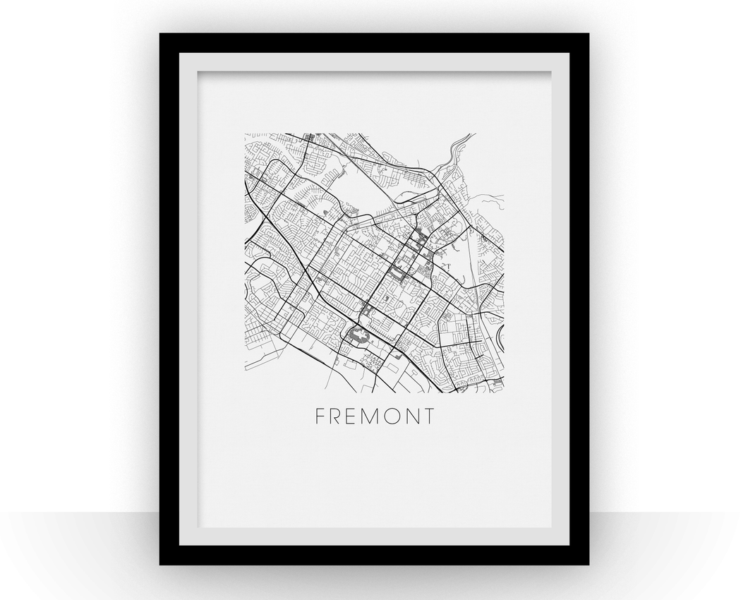 Fremont Map Print