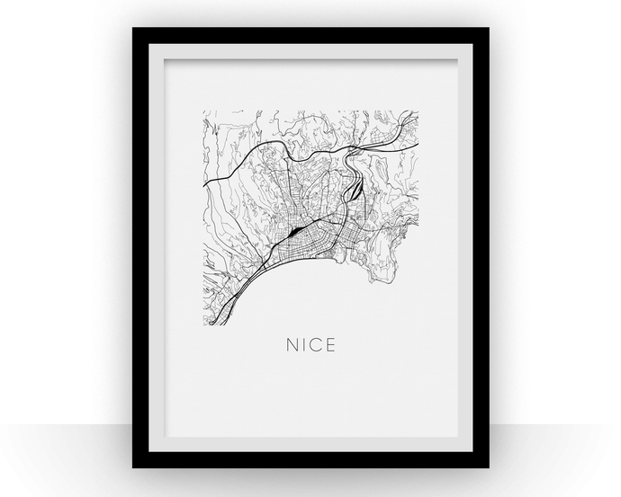 Nice Map Print