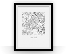 Charger l&#39;image dans la galerie, Irvine Map Print
