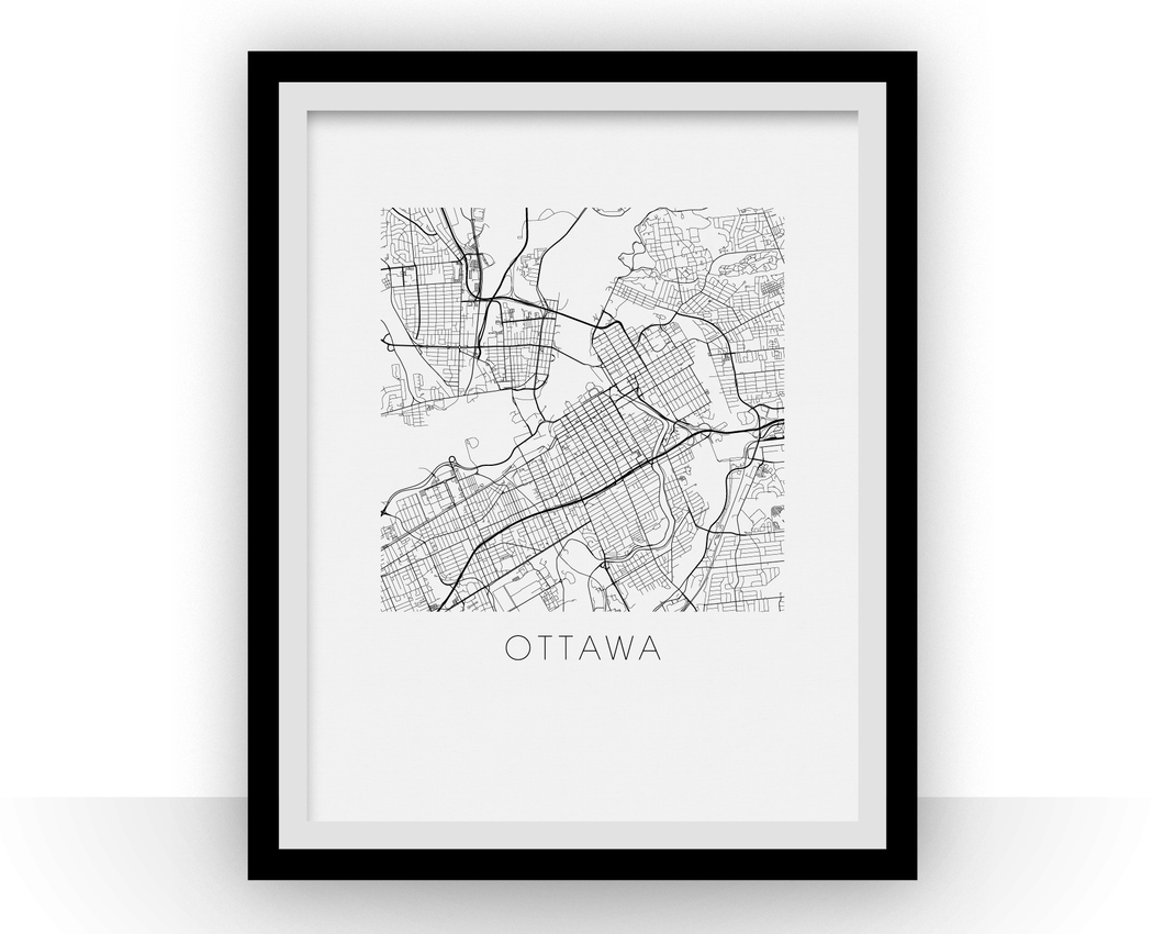 Ottawa Map Print